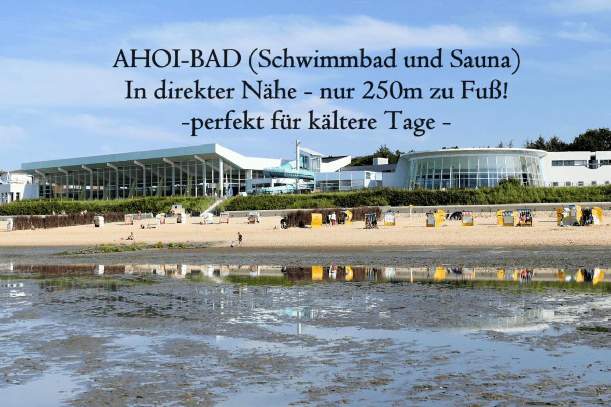 Traumhafte Ferienwohnung "Seekueste" In Cuxhaven - Duhnen In 1A Lage Im Haus Elbe 1 !!! 50M Zum Strand !!! Экстерьер фото